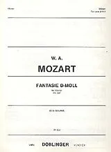 Wolfgang Amadeus Mozart Notenblätter Fantasie d-Moll KV397