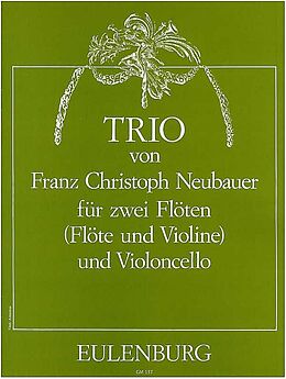 Franz Christoph Neubauer Notenblätter Trio