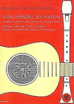 Notenblätter Von Händel bis Haydn Dreistimmige
