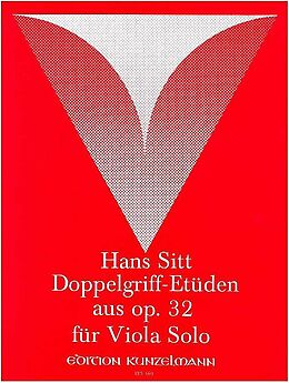 Hans Sitt Notenblätter Doppelgriff-Etüden aus op.32