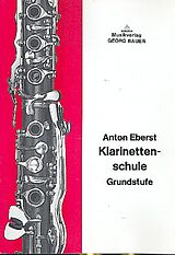 Anton Eberst Notenblätter Klarinettenschule Grundstufe