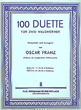 Oskar Franz Notenblätter 100 Duette Band 1 (Nr.1-53)