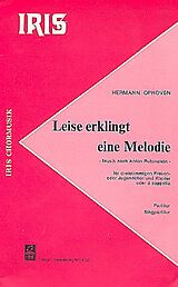 Hermann Ophoven Notenblätter Leise erklingt eine Melodie