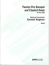 Kenneth Singleton Notenblätter 25 Baroque and Classical Duets vol.1