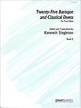 Kenneth Singleton Notenblätter 25 Baroque and Classical Duets vol.2