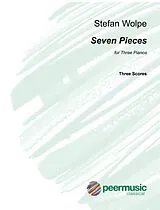 Stefan Wolpe Notenblätter 7 pieces