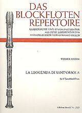 Werner Heider Notenblätter La leggende di SantOrsola