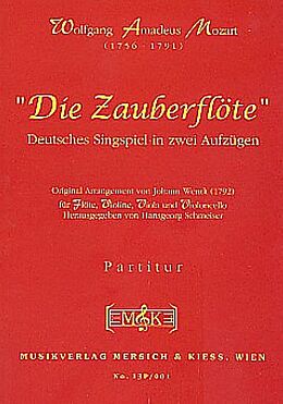 Wolfgang Amadeus Mozart Notenblätter Die Zauberflöte