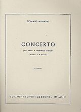 Tomaso Albinoni Notenblätter Concerto re minore op.9,2