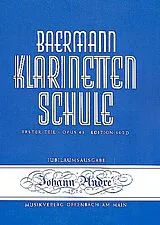 Carl Baermann Notenblätter Klarinettenschule Band 2 Erster Teil op.63