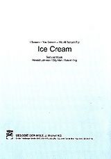 Howard Johnson Notenblätter Ice CreamEinzelausgabe für