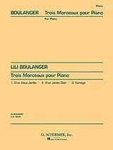 Lili Boulanger Notenblätter 3 Morceaux