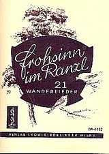  Notenblätter Frohsinn im Ranzl 21 Wanderlieder