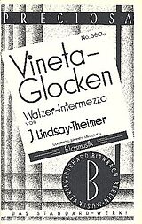 Joh. Theimer Notenblätter Vineta-GlockenWalzer-Intermezzo