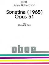 Alan Richardson Notenblätter SONATINA OP.53 FUER OBOE
