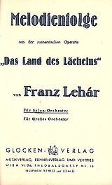 Franz Lehár Notenblätter Melodienfolge aus Das Land des Lächelns