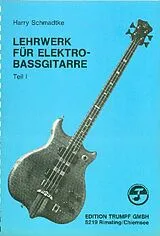 Harry Schmadtke Notenblätter Lehrwerk für Elektro-Bassgitarre