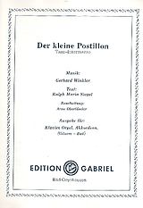 Gerhard Winkler Notenblätter Der kleine Postillon