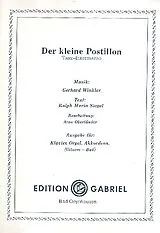 Gerhard Winkler Notenblätter Der kleine Postillon