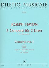 Franz Joseph Haydn Notenblätter Konzert C-Dur Nr.1 Hob.VIIh-1