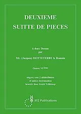 Jacques Martin Le Romain Hotteterre Notenblätter Deuxieme Suitte de pièces op.6