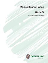 Manuel Maria Ponce Notenblätter Sonata