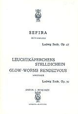 Ludwig Siede Notenblätter Leuchtkäferchens Stelldichein