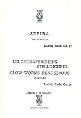 Ludwig Siede Notenblätter Leuchtkäferchens Stelldichein