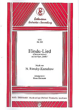 Nicolai Rimski-Korsakow Notenblätter Hindu-Lied aus Sadko