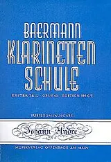 Carl Baermann Notenblätter Klarinettenschule Band 3 und Band 5