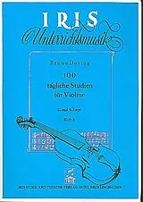 Bruno Döring Notenblätter 100 tägliche Studien Band 3