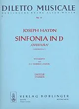 Franz Joseph Haydn Notenblätter Sinfonie D-Dur Hob.Ia-7