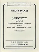 Franz Danzi Notenblätter Quintett ES-Dur op.67,3