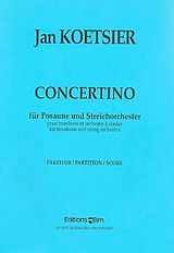 Jan Koetsier Notenblätter Concertino op.91 für