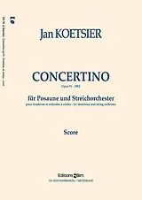 Jan Koetsier Notenblätter Concertino op.91 für