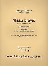 Franz Joseph Haydn Notenblätter Missa brevis in honorem sancti Joannes de deo