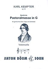 Karl Kempter Notenblätter Pastoralmesse G-Dur op.24