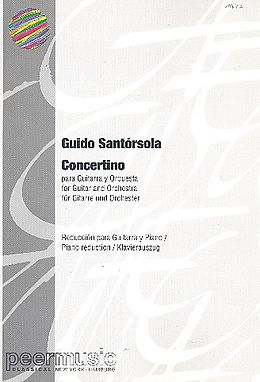 Guido Santórsola Notenblätter Concertino