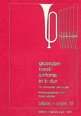 Giuseppe Torelli Notenblätter Sinfonia B-Dur