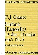 Francois Joseph Gossec Notenblätter Sinfonie D-Dur op.5,3