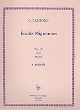 Giuseppe Gariboldi Notenblätter Études mignonnes op.131 pour flûte