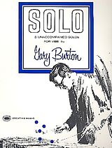 James Gary Burton Notenblätter Solo 6 unaccompanied solos for vibe