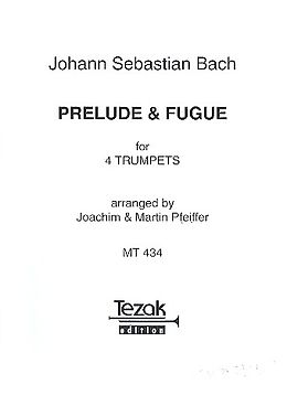 Johann Sebastian Bach Notenblätter Präludium und Fuge e-Moll BWV554