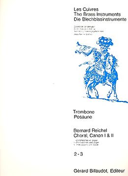 Bernard Reichel Notenblätter CHORAL, CANON I ET II POUR 1-2