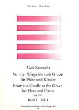 Carl Reinecke Notenblätter Von der Wiege bis zum Grabe op.202 Band 1