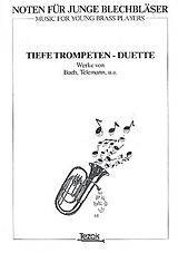  Notenblätter Tiefe Trompeten-Duette - trumpet duets in the low register