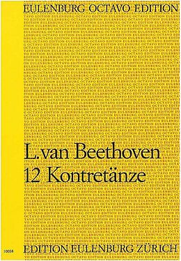 Ludwig van Beethoven Notenblätter 12 Contretänze WoO14