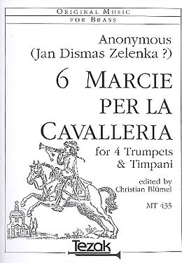 Anonymus Notenblätter 6 marcie per la cavalleria