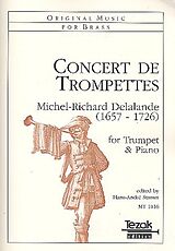  Notenblätter Concert de trompettes für Trompete