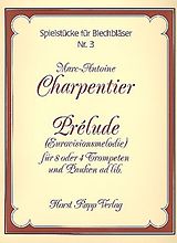Marc Antoine Charpentier Notenblätter Prelude für 4-8 Trompeten